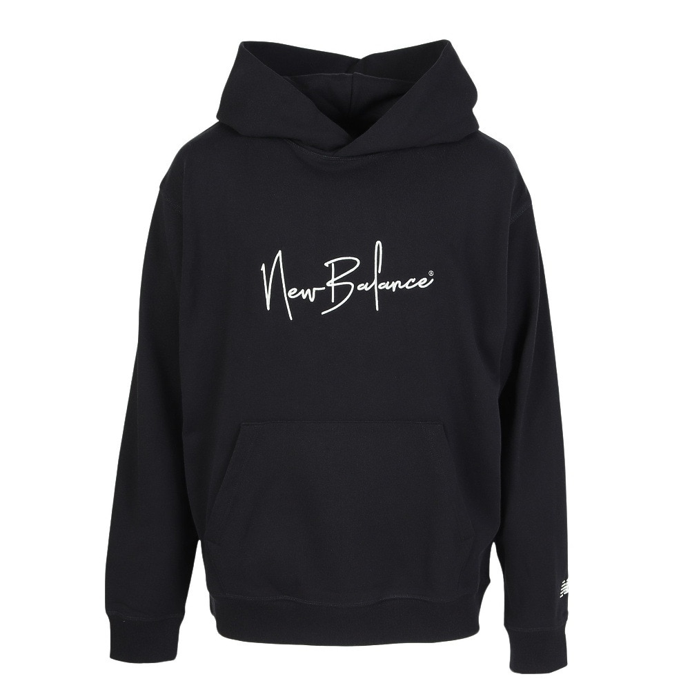 ニューバランス（new balance）（メンズ）シグネチャーフーディーパーカー MT53938BK