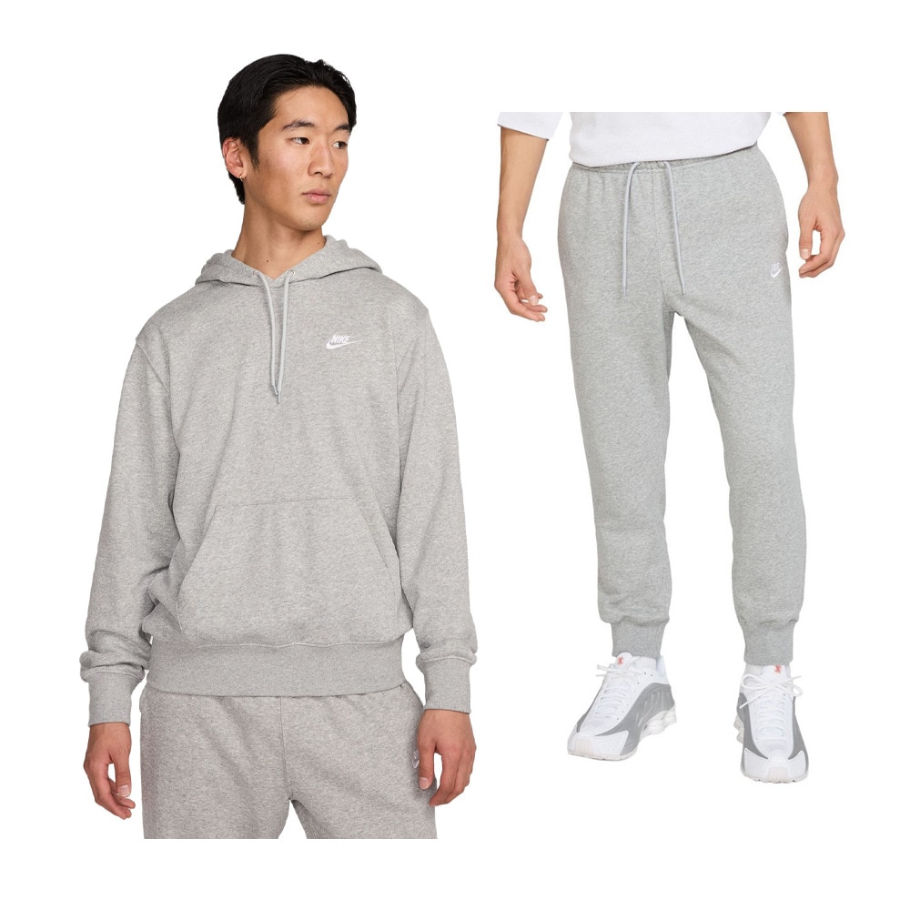 ナイキ（NIKE）（メンズ）クラブ フレンチテリー プルオーバー パーカー上下セット FN3867-063 FN3802-063