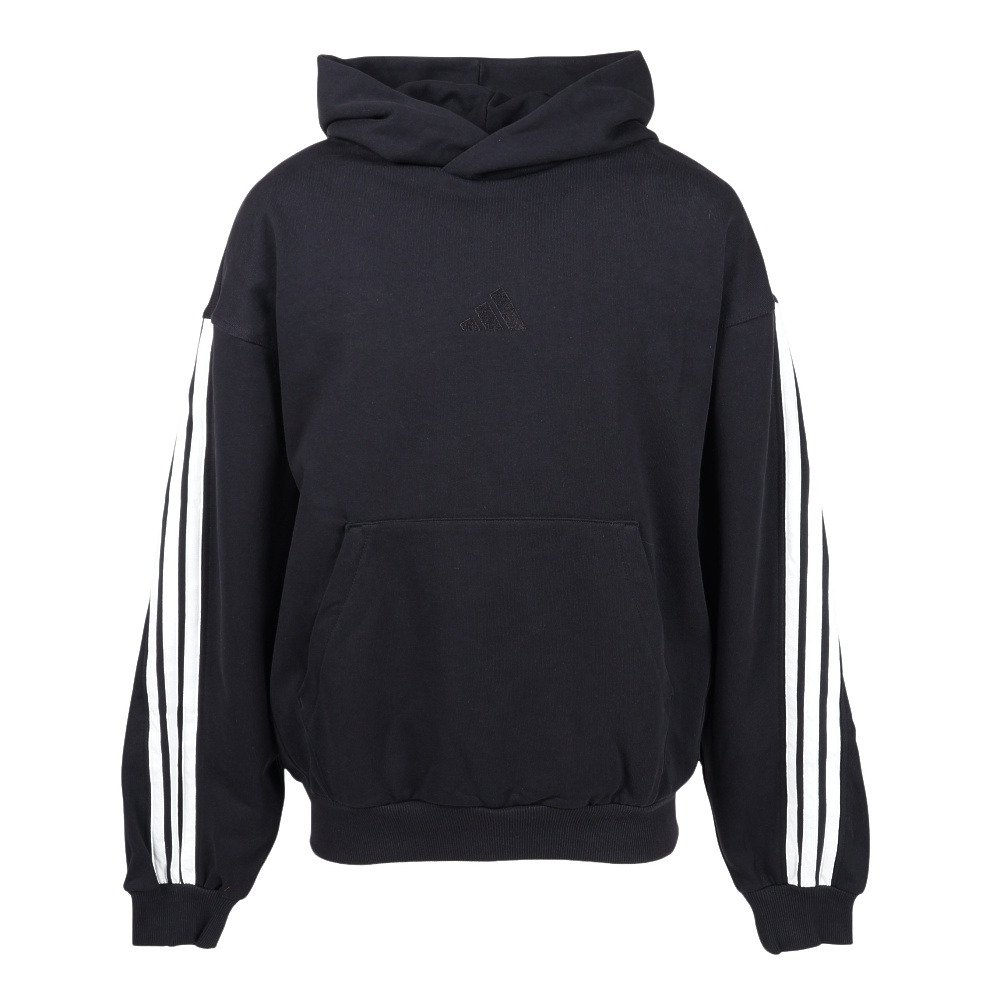アディダス（adidas）（メンズ）KIT 3S スウェット フーディパーカー