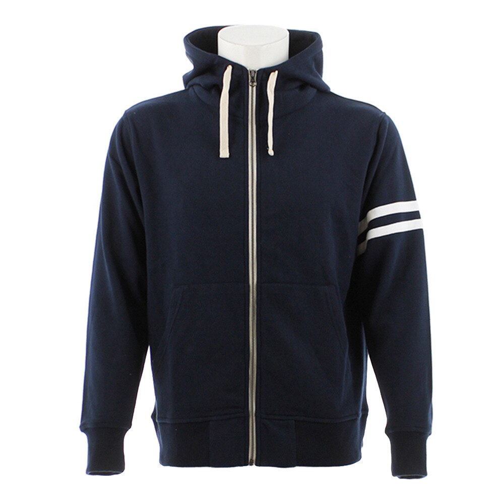 ジップパーカー 2本ライン TSWZPK-18FRL NVY オンライン価格