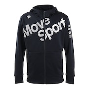 デサント（DESCENTE）（メンズ）スウェット フルジップパーカー DX-C0422XB NVSL