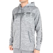 アンダーアーマー(UNDER ARMOUR)(メンズ)スウェット アーマーフリース フルジップ バーロゴ 1368938 012 トレーナー