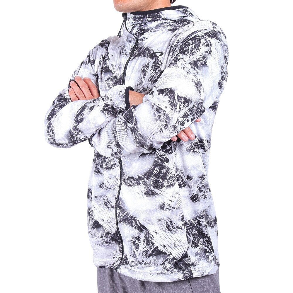オークリー（OAKLEY）（メンズ）EH ニットフーディジャケット FOA403544-186 吸汗