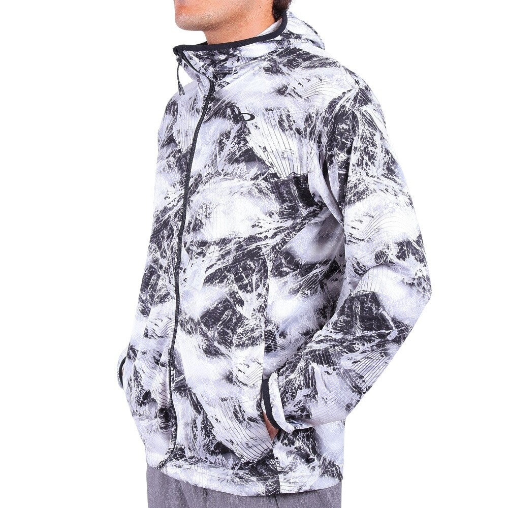 オークリー（OAKLEY）（メンズ）ENHANCE KNIT フーディージャケット FOA405104-00G