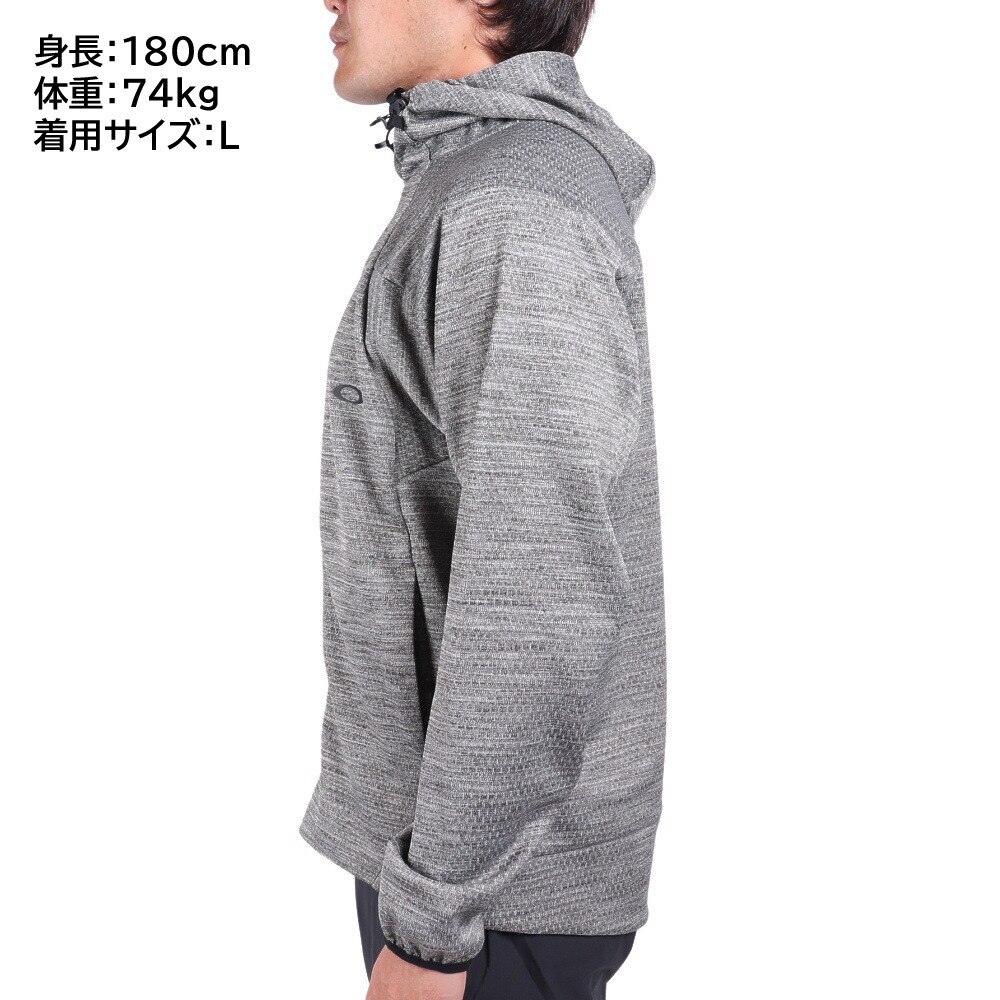 オークリー（OAKLEY）（メンズ）EH WR GRID FLEECE ジャケット FOA403537-27B 撥水