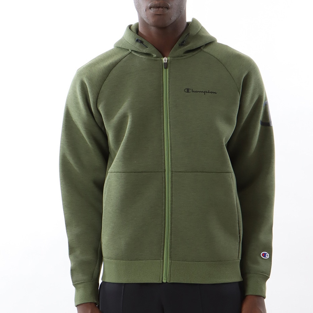 Champion/チャンピオン】メンズ GOLF テックウィーブ 3LSジップフーデッドスウェットシャツ - organicfarmermag.com