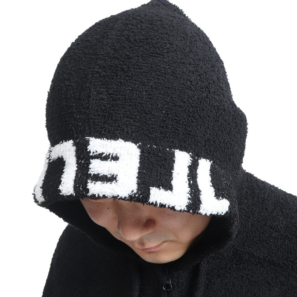 テリック（TELIC）（メンズ）シャギーモールフルジップパーカー TL-C009JK BLK