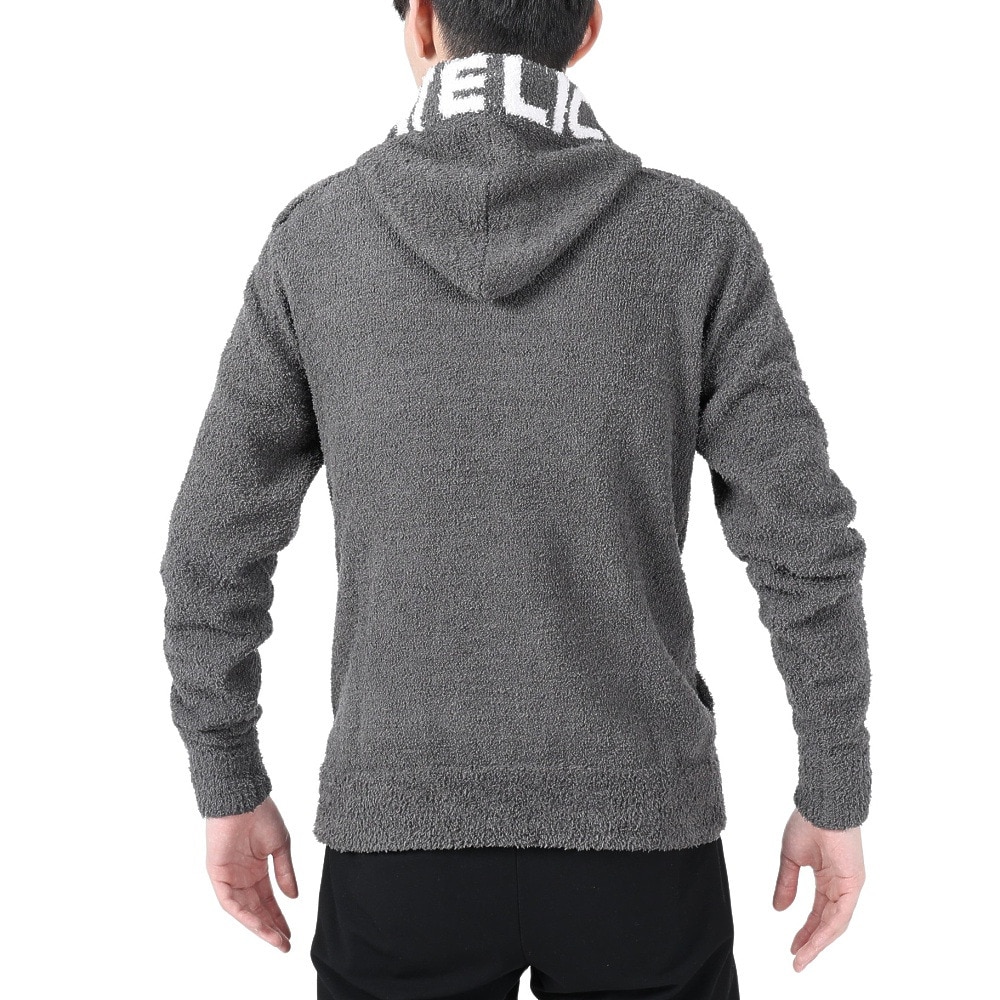 テリック（TELIC）（メンズ）シャギーモールフルジップパーカー TL-C009JK GRY