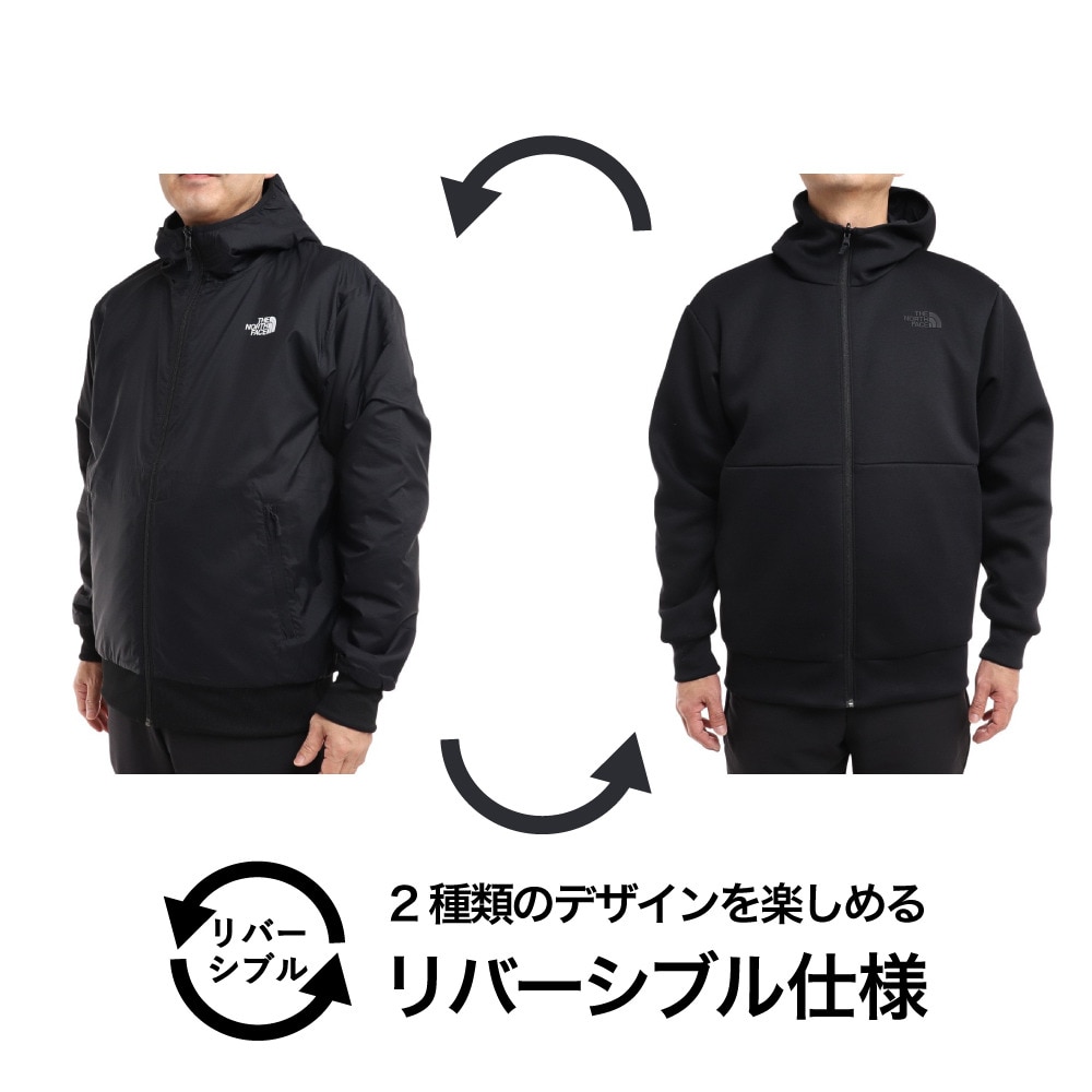 THE NORTH FACE スエットパーカー・リバーシブルテックLサイズ …