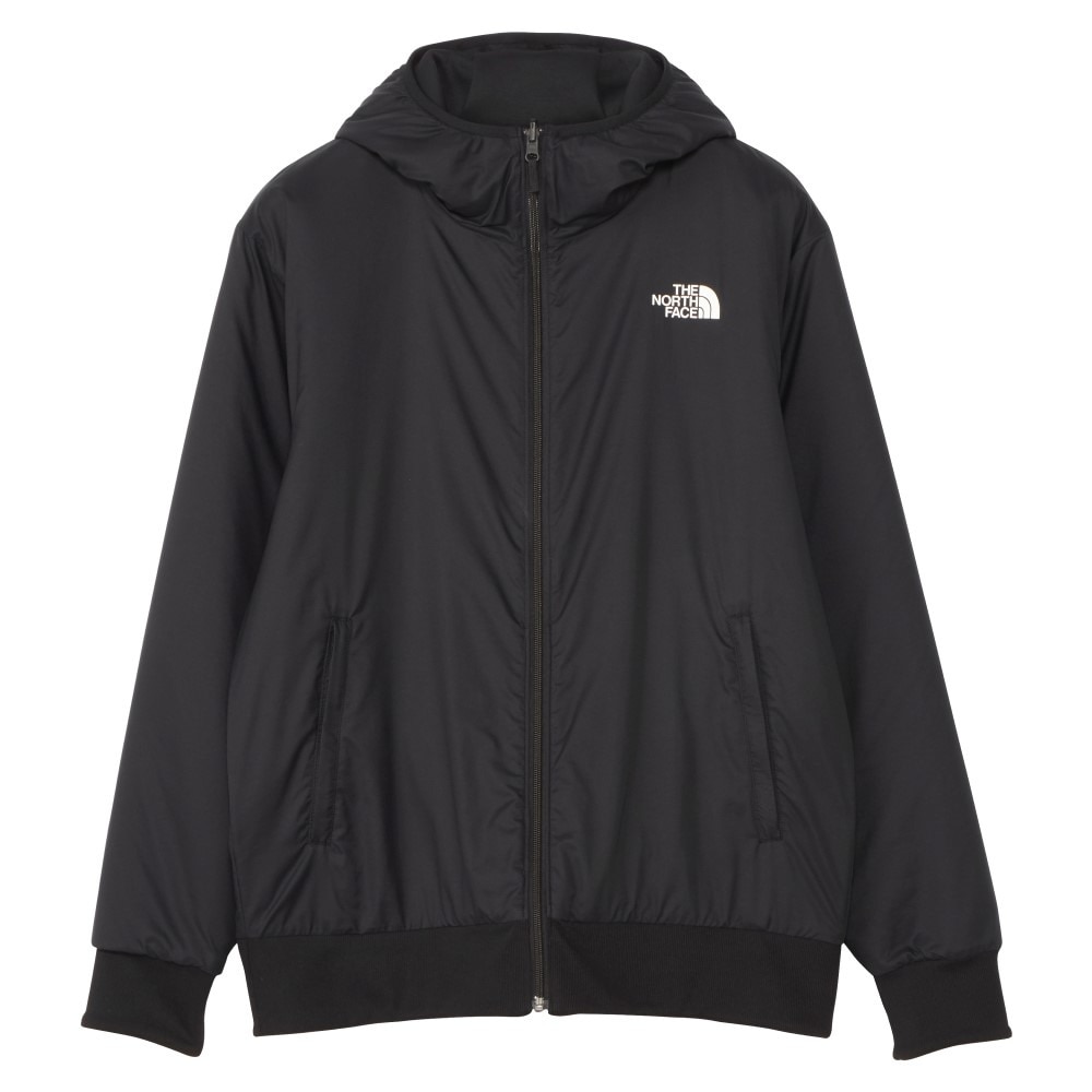 ノースフェイス（THE NORTH FACE）（メンズ）撥水 防風 フルジップ パーカー リバーシブルテックエアーフーディ NT62289 K ブラック