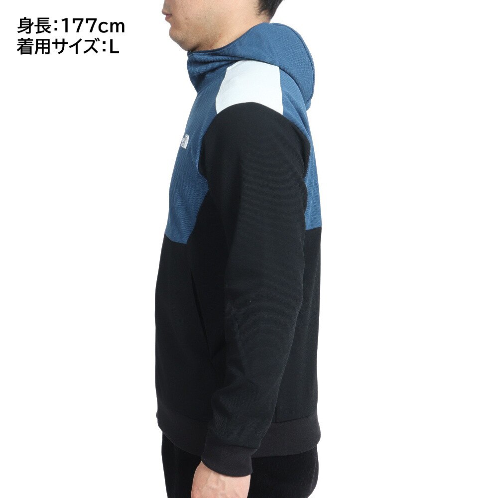 【新品】THE NORTH FACE ノースフェイス　フルジップフーディ　黒　L マウンテンパーカー クラシックな人気商品