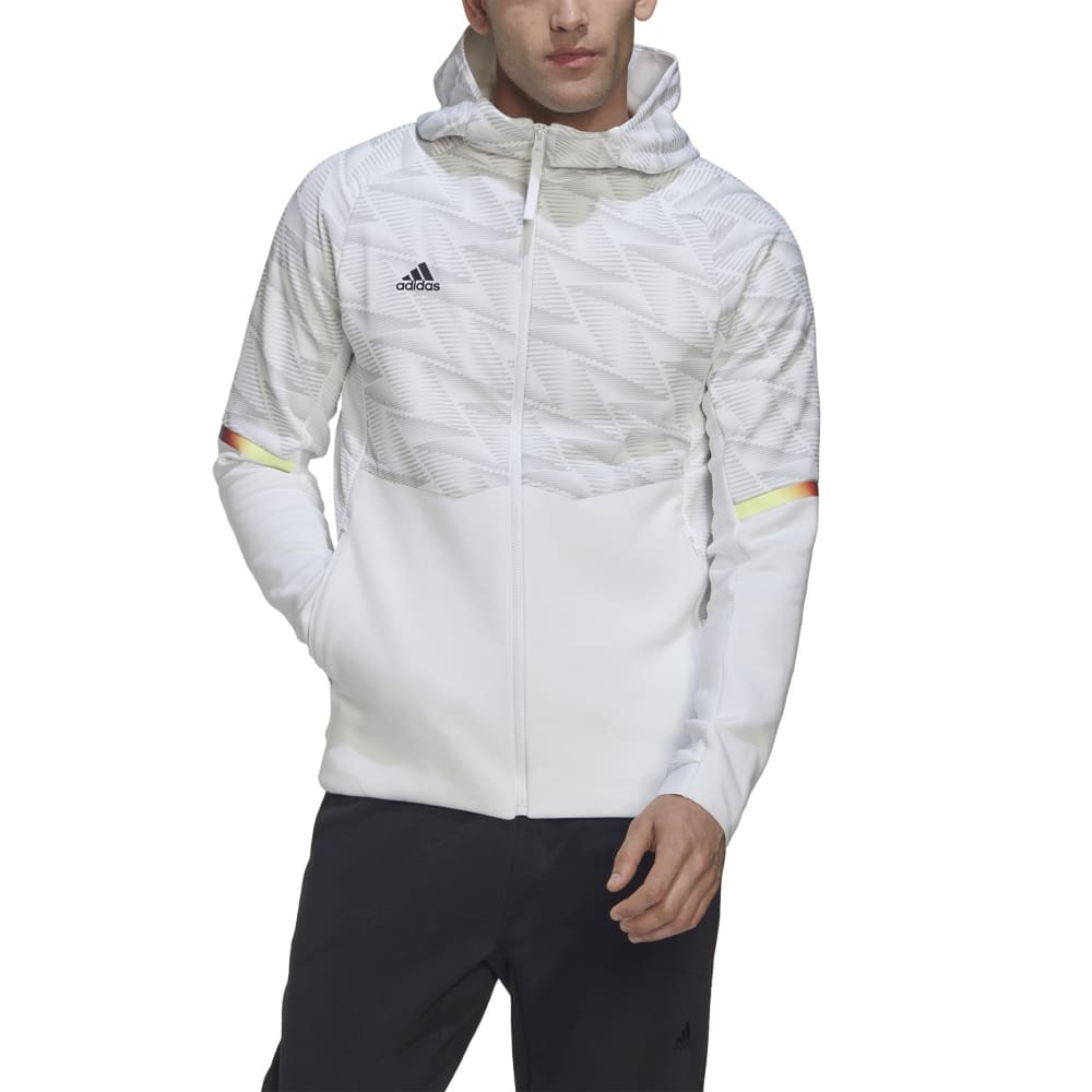 アディダス（adidas）（メンズ）フルジップパーカー Designed for Gameday QY188-HL3854  スポーツ用品はスーパースポーツゼビオ