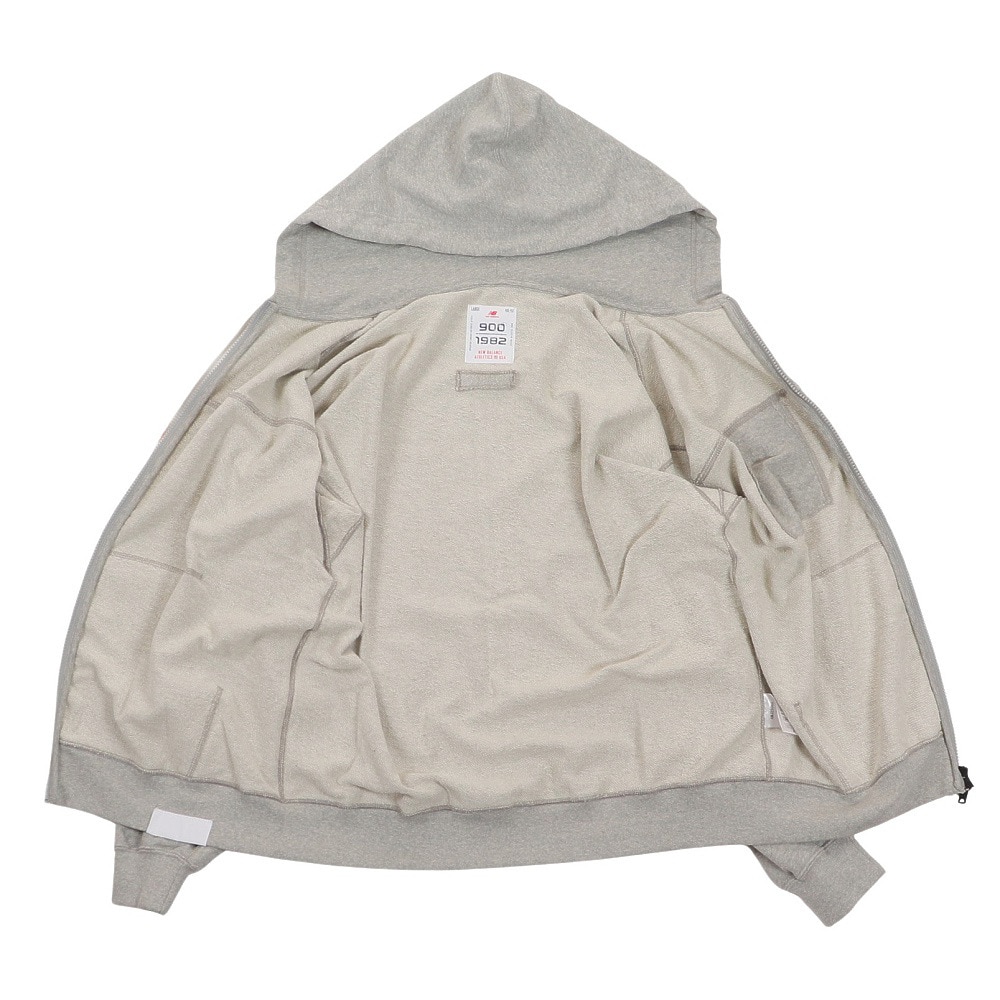 ニューバランス（new balance）（メンズ）900 フルジップフーディ AMJ25065HGR