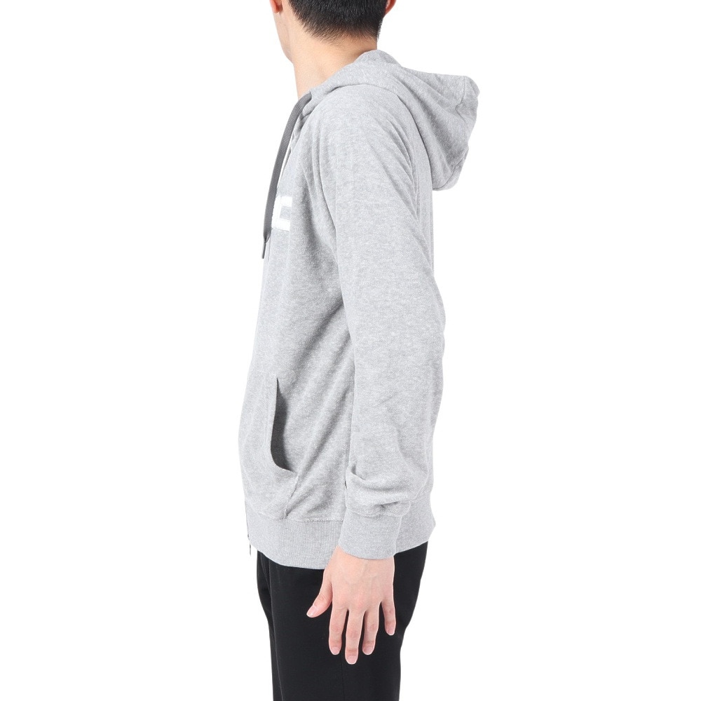 テリック（TELIC）（メンズ）パーカー メンズ パイル フルジップパーカー TL-C022JK GRY