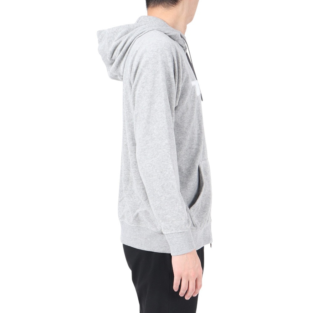 テリック（TELIC）（メンズ）パーカー メンズ パイル フルジップパーカー TL-C022JK GRY