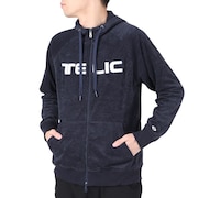 (メンズ)パーカー メンズ パイル フルジップパーカー TL-C022JK NV