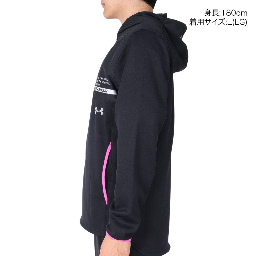 アンダーアーマー（UNDER ARMOUR）（メンズ）パーカー メンズ アーマーフリース マックス  1381325 001