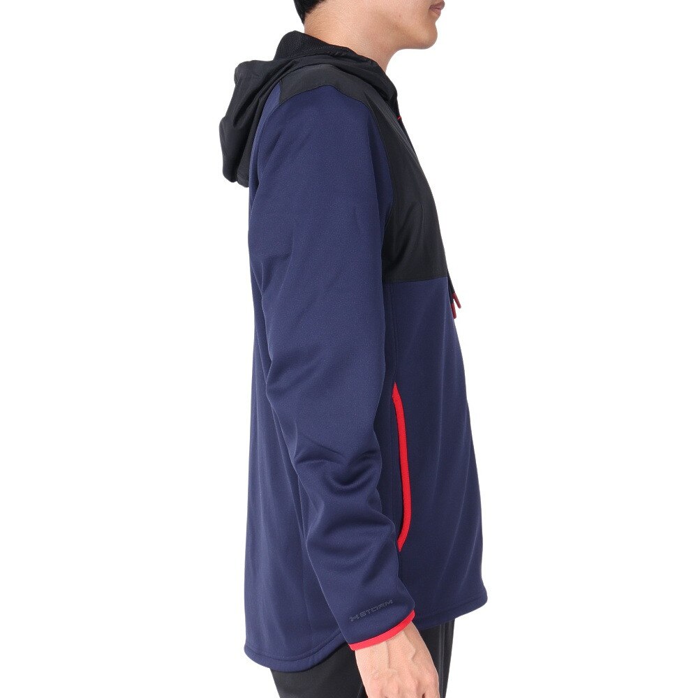 アンダーアーマー（UNDER ARMOUR）（メンズ）パーカー メンズ アーマーフリース マックス  1381325 410