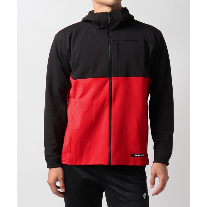 デサント（DESCENTE）（メンズ）パーカー メンズ スウェット S.F.TECH SHIELD DMMUJC24 RD レッド