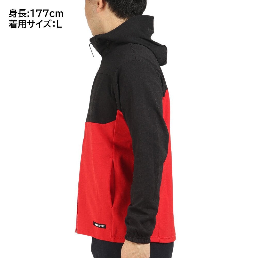 デサント（DESCENTE）（メンズ）パーカー メンズ スウェット S.F.TECH SHIELD DMMUJC24 RD レッド