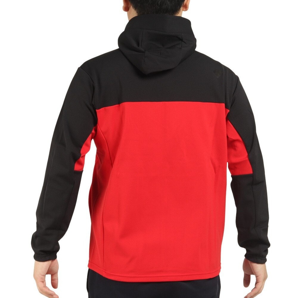 デサント（DESCENTE）（メンズ）パーカー メンズ スウェット S.F.TECH SHIELD DMMUJC24 RD レッド