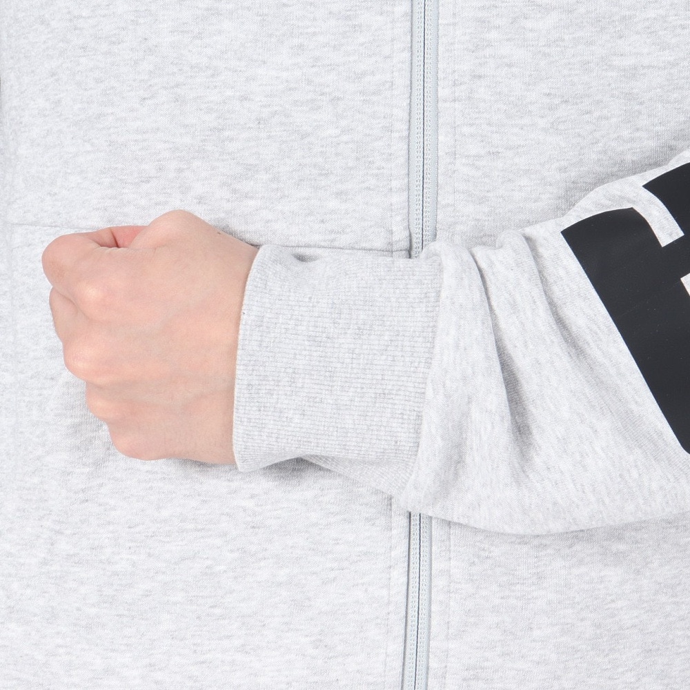 プーマ（PUMA）（メンズ）パーカー メンズ PUMA POWER カラーブロック  678487 04 LGRY