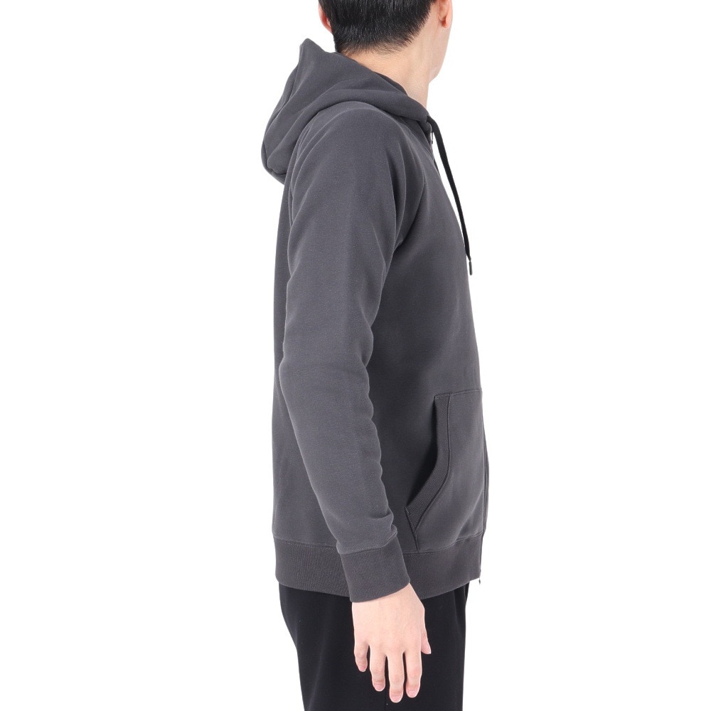 テリック（TELIC）（メンズ）スーパーソフト裏毛フルジップパーカ TL-C040JK-CGY