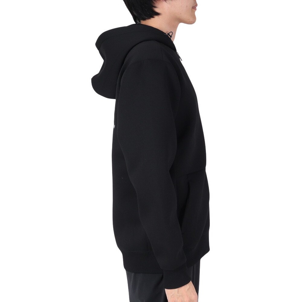 チャンピオン（CHAMPION）（メンズ）テックウィーブ 3LS ジップフーデッド スウェットシャツ C3-YS101 090