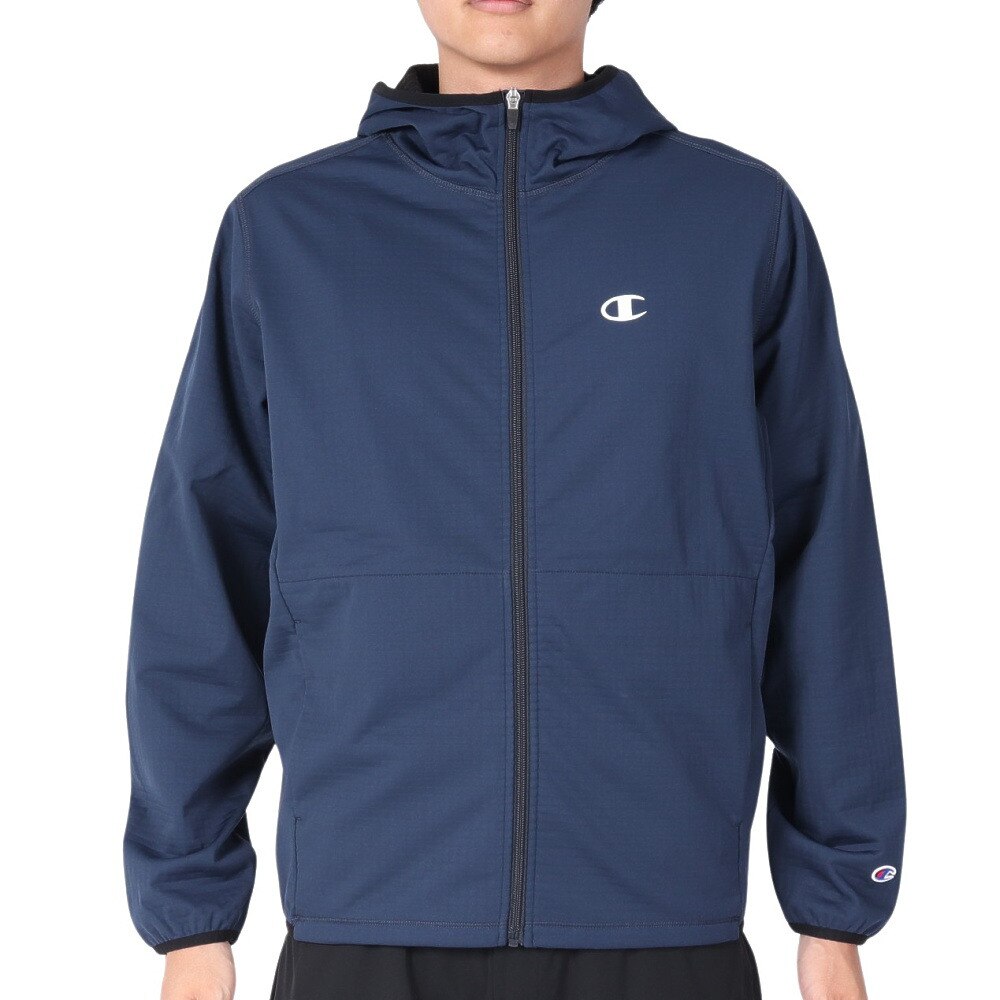 チャンピオン（CHAMPION）（メンズ）フーデッドジップジャケット 23FW C3-YS103 386