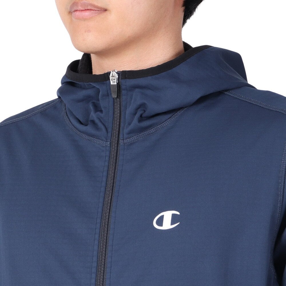 チャンピオン（CHAMPION）（メンズ）フーデッドジップジャケット 23FW C3-YS103 386