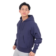 チャンピオン-ヘリテイジ(CHAMPION-HERITAGE)(メンズ)リバースウィーブ ジップフーデッドスウェットシャツ C3-Y134 386