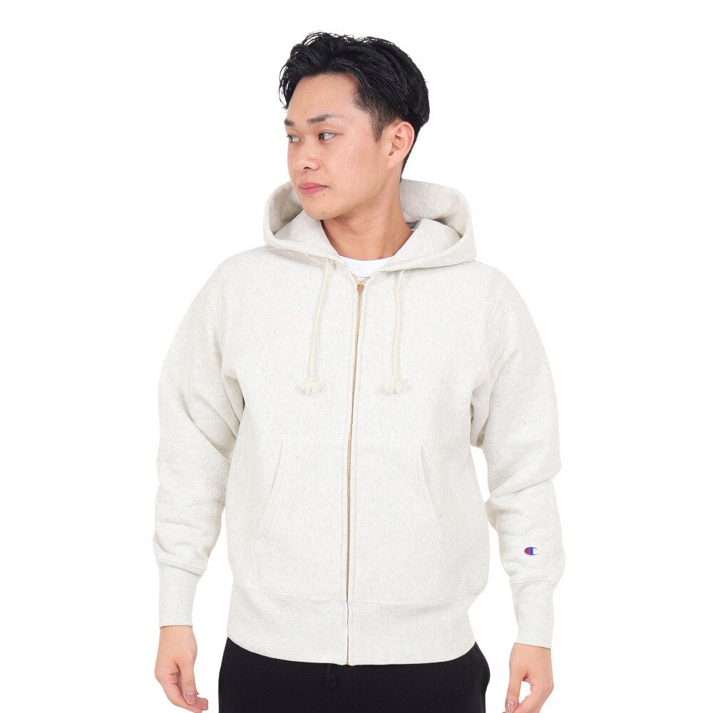 チャンピオン-ヘリテイジ（CHAMPION-HERITAGE）（メンズ）リバースウィーブ ジップフーデッドスウェットシャツ C3-Y134 810