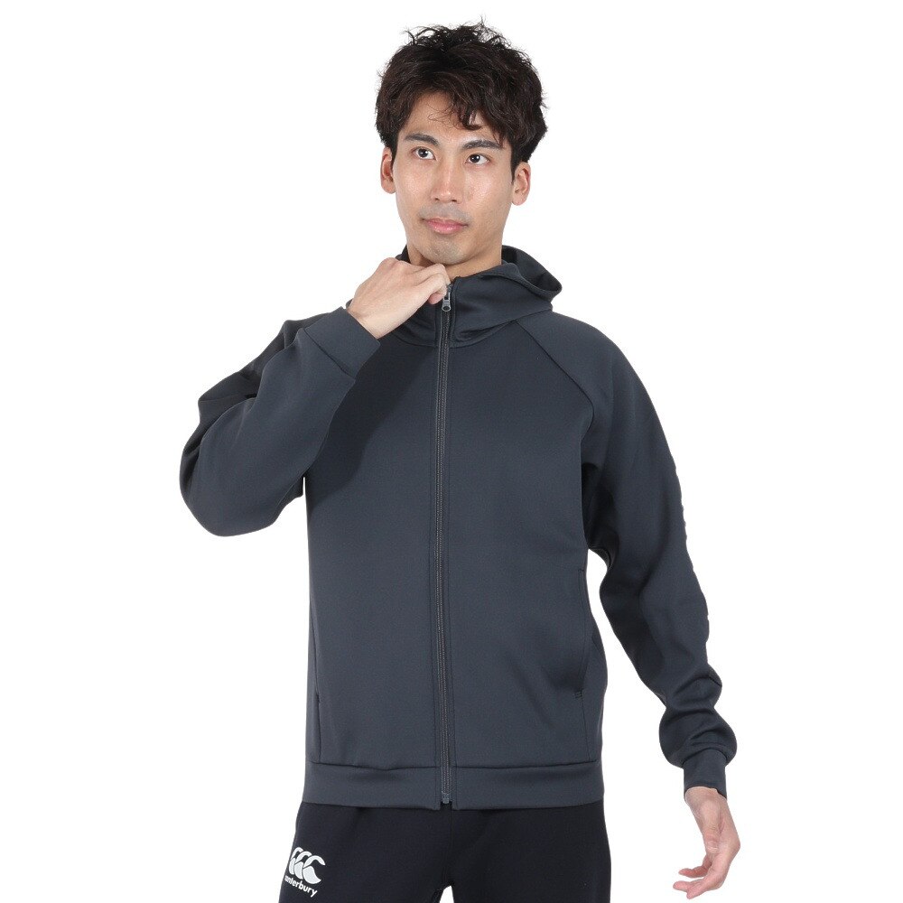 カンタベリー（canterbury）（メンズ、レディース）ダフテックエアーライト フルジップパーカ RP43610 17