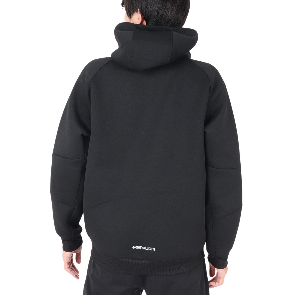 ジローム（GIRAUDM）（メンズ）CARDBOARD ニット フルジップパーカー SW3F0019-TR860-GRSD BLK