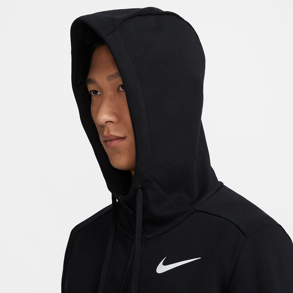 フリース ジャケット 黒 ブラック DRI FIT ロゴ ナイキ NIKE