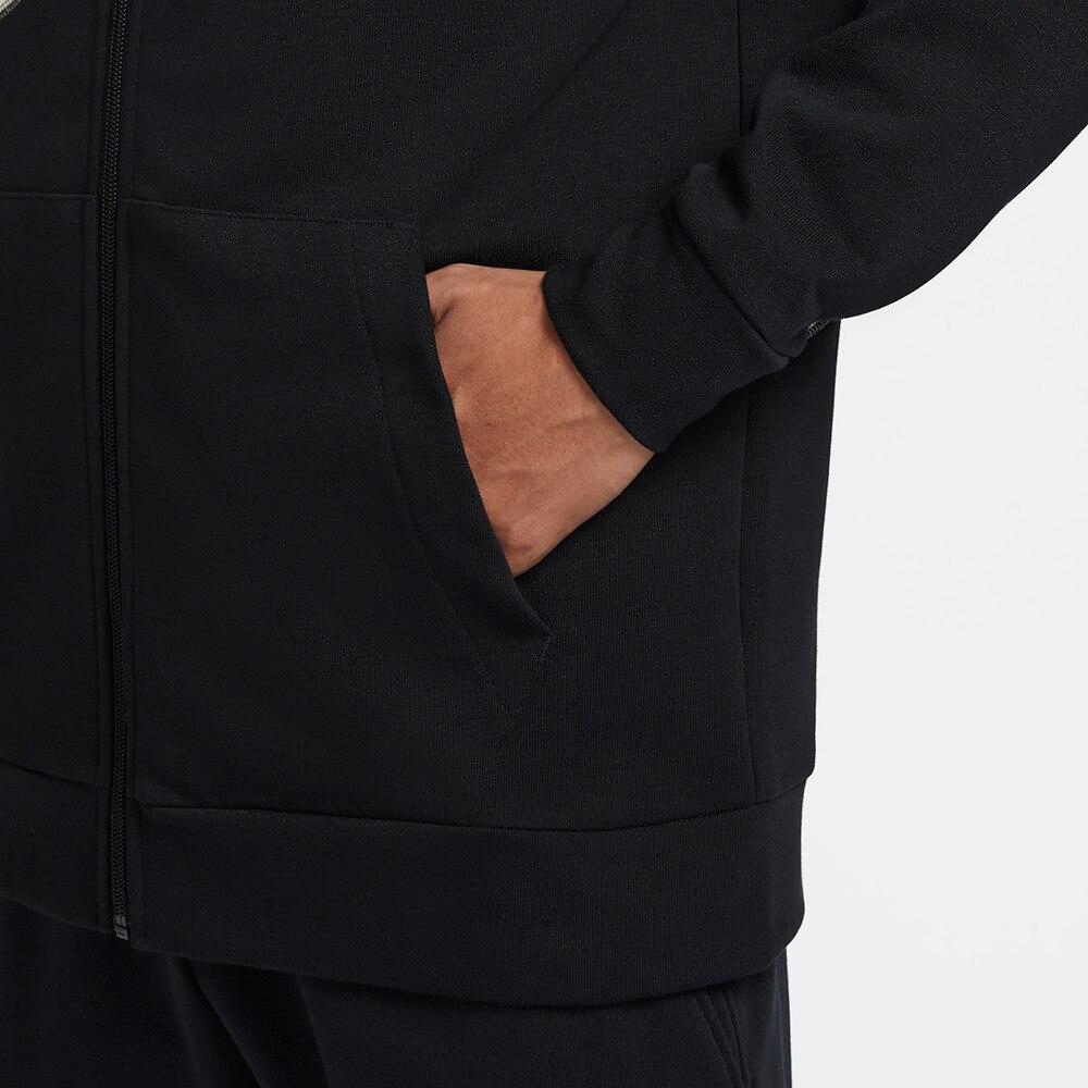 ナイキ（NIKE）（メンズ）ドライフィット フリース フルジップ フィットネスパーカー FB8576-010