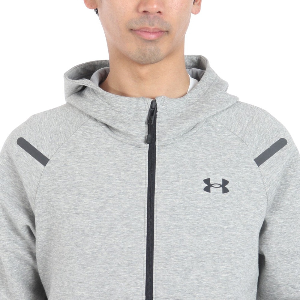 アンダーアーマー（UNDER ARMOUR）（メンズ）アンストッパブル フリース フルジップ フーディー 1379806 011