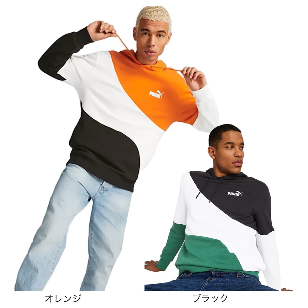 プーマ（PUMA）（メンズ）パーカー メンズ POWERキャット フーディー 675746 37 BLK