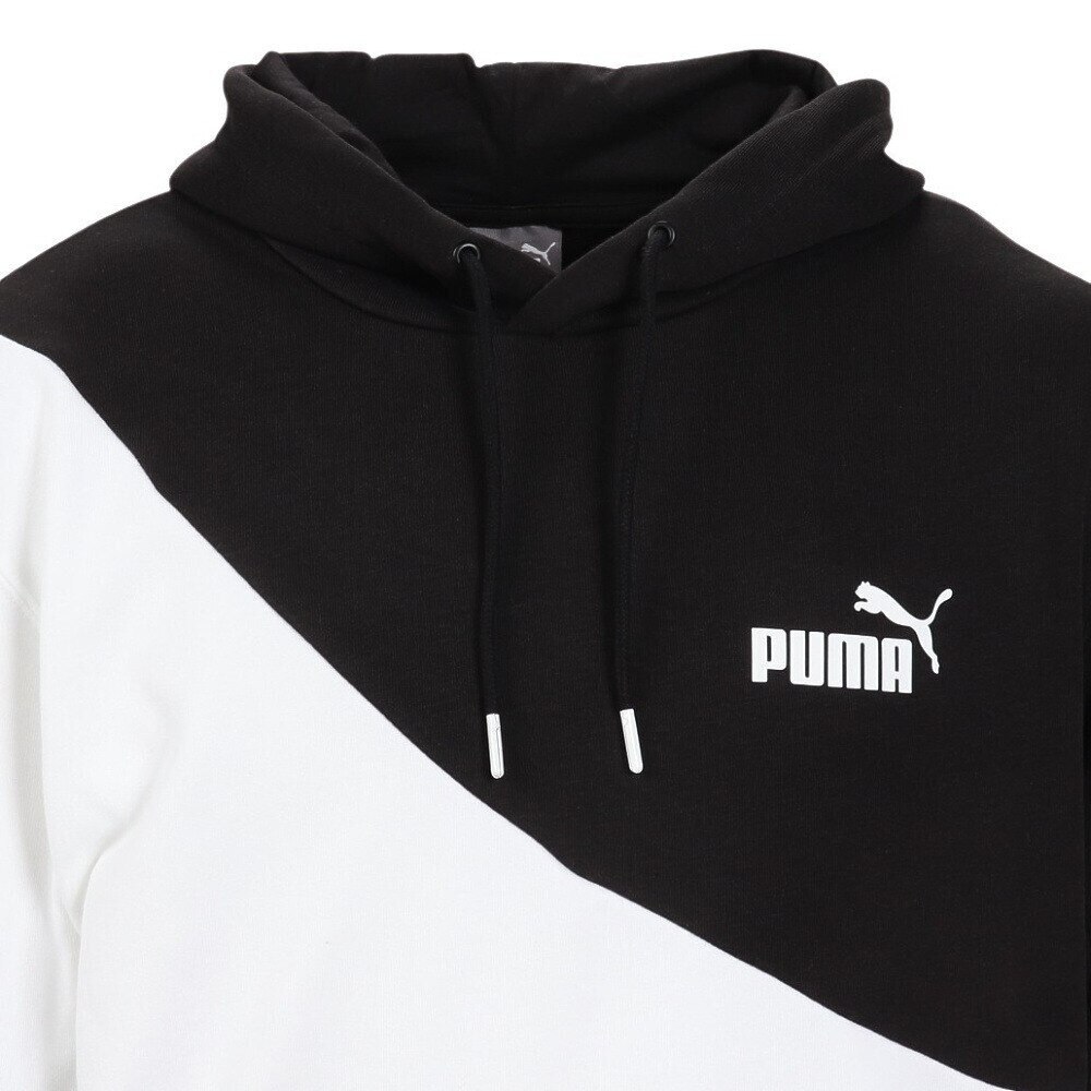 プーマ（PUMA）（メンズ）パーカー メンズ POWERキャット フーディー 675746 37 BLK