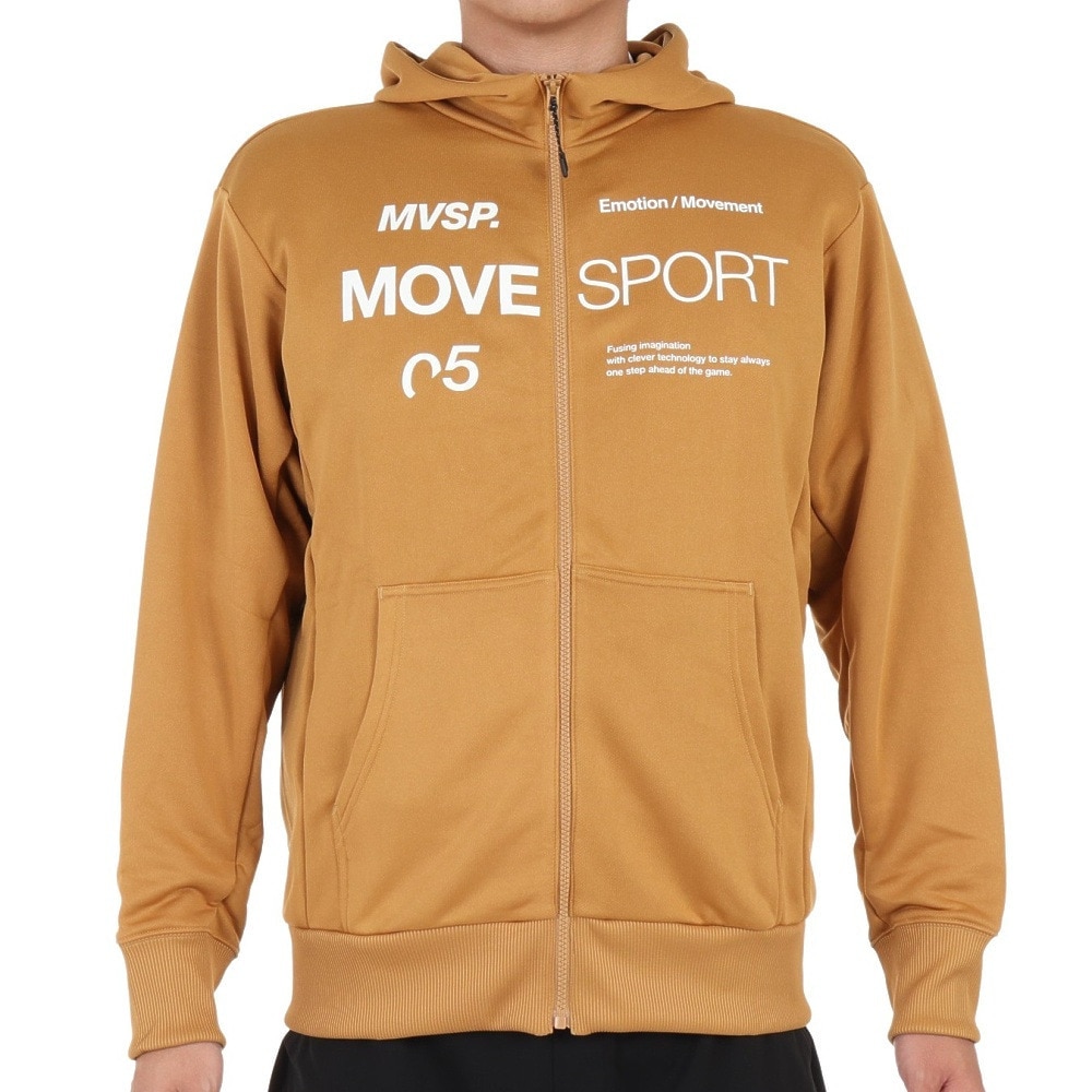 デサント（DESCENTE）（メンズ）ライトスムーススウェット フルジップフーディー DMMWJF20 BG