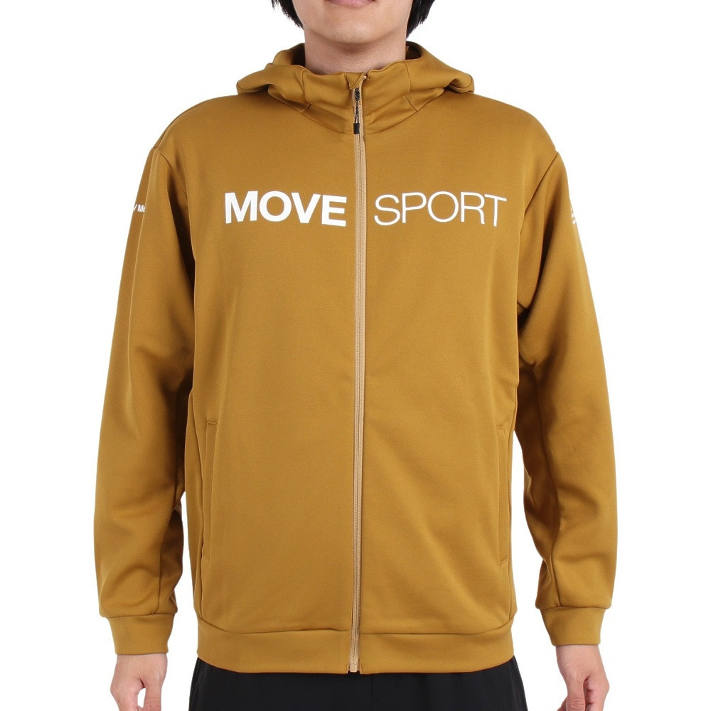 デサント（DESCENTE）（メンズ）S.F.TECH SHIELD ソフトウォーム フルジップフーディー DMMWJF24 BG