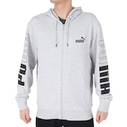 (メンズ)パーカー メンズ PUMA POWER カラーブロック フーデッド ジャケット 678487