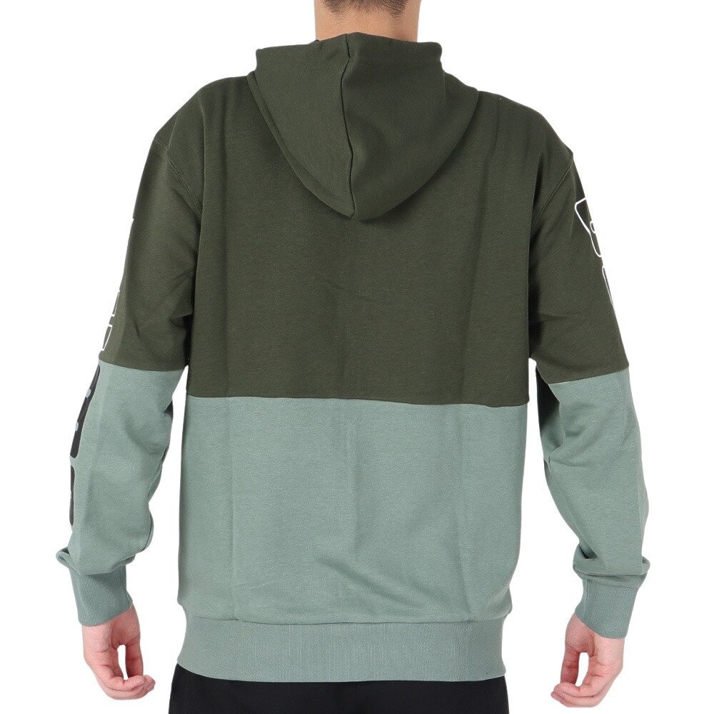 プーマ（PUMA）（メンズ）パーカー メンズ PUMA POWER カラーブロック フーデッド ジャケット 678487 31 OLV