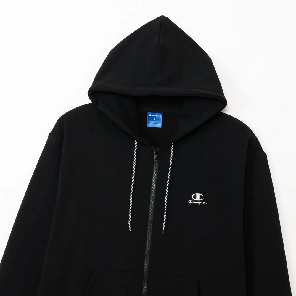 チャンピオン（CHAMPION）（メンズ）テックウィーブ テリージップフーデッドスウェットシャツ C3-CS114 090