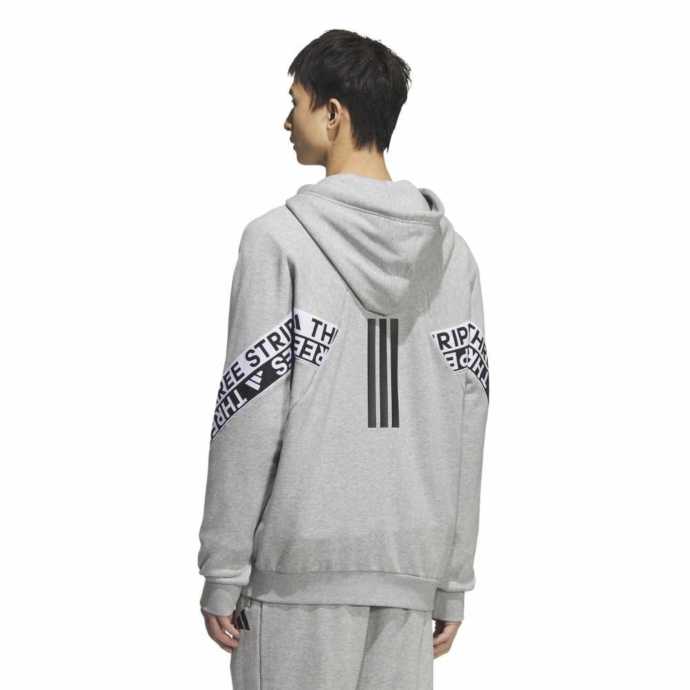 アディダス（adidas）（メンズ）ワーディングパック ルーズフィット ヘビー フレンチテリー フルジップパーカー QD549-KA1277