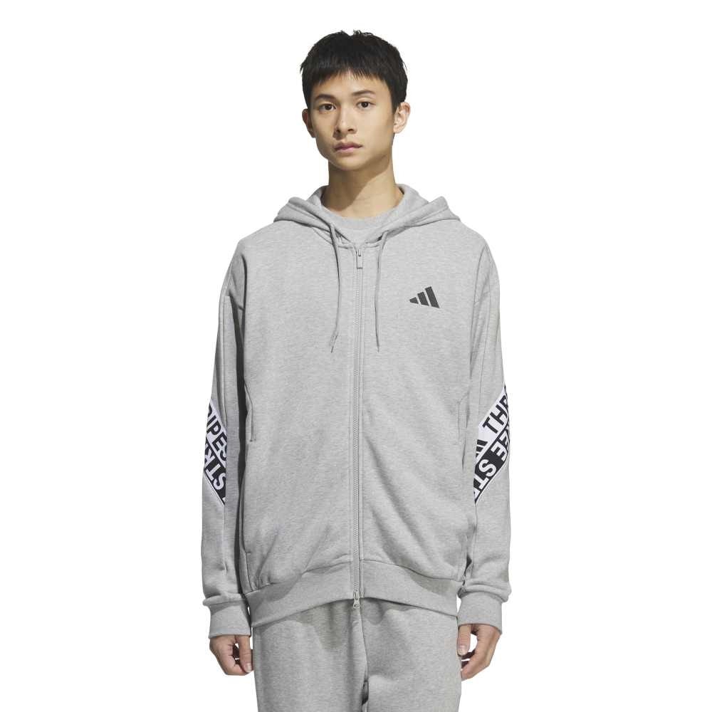 アディダス（adidas）（メンズ）ワーディングパック ルーズフィット ヘビー フレンチテリー フルジップパーカー QD549-KA1277