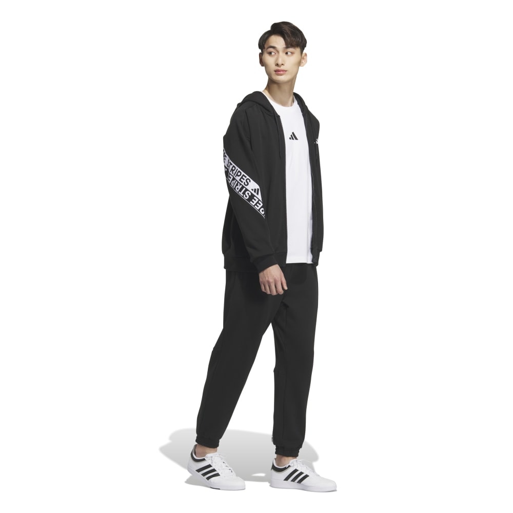 アディダス（adidas）（メンズ）ワーディングパック ルーズフィット ヘビー フレンチテリー フルジップパーカー QD549-KB3657