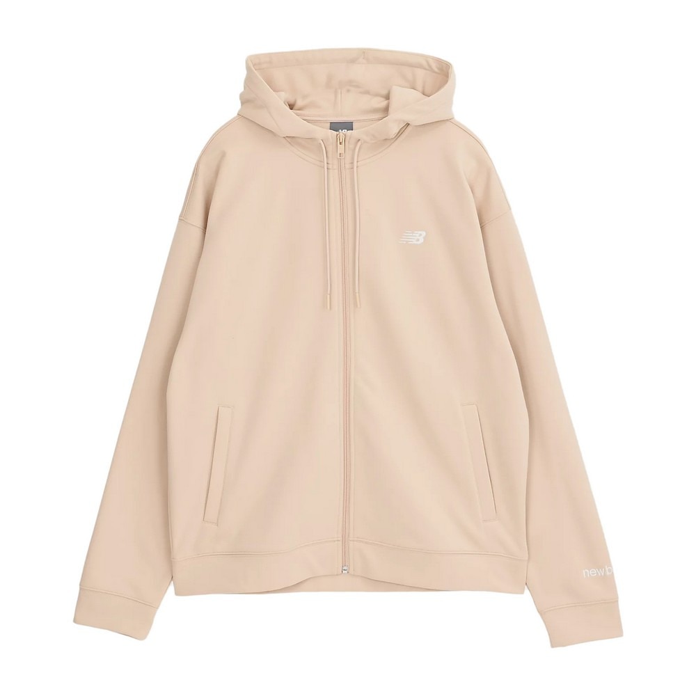 ニューバランス（new balance）（メンズ）ダブルニット フーディー ジャケット AMJ53174DLA