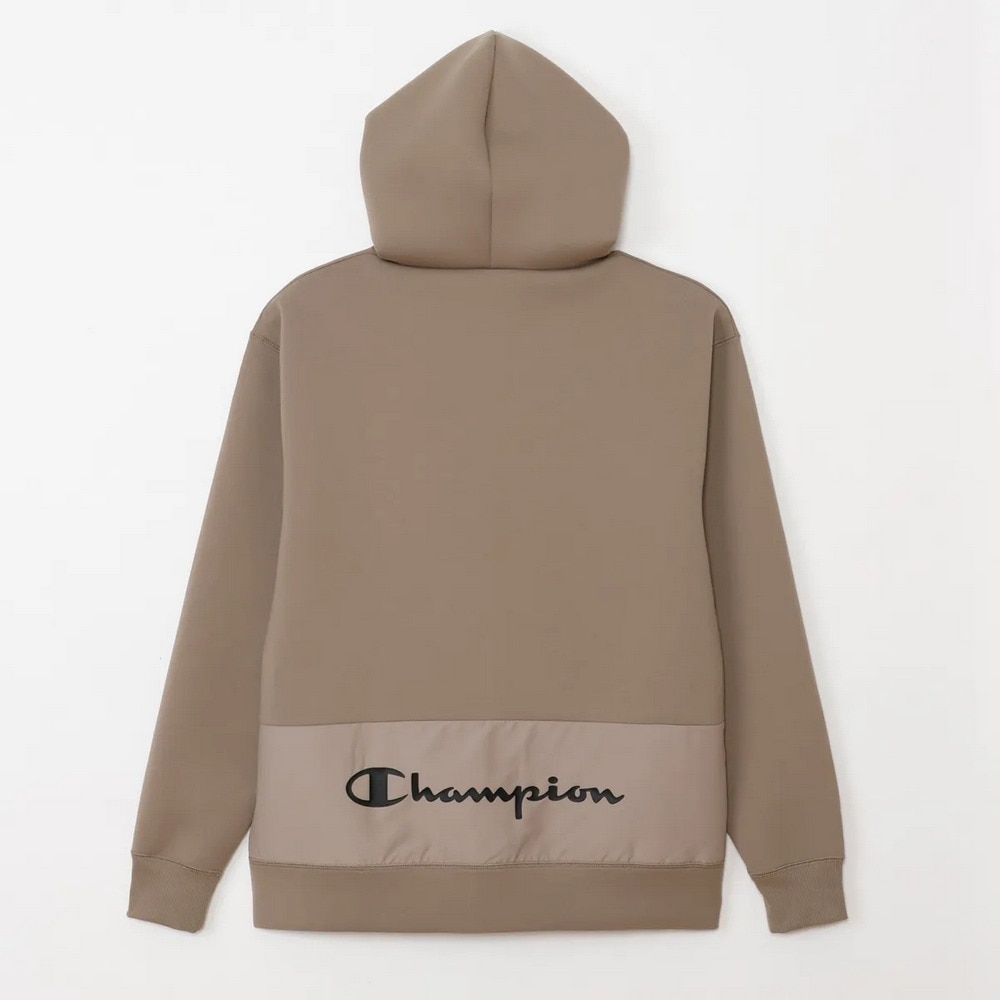 チャンピオン（CHAMPION）（メンズ）テックウィーブ 3LS ジップフーデッドスウェットシャツ C3-CS111 791