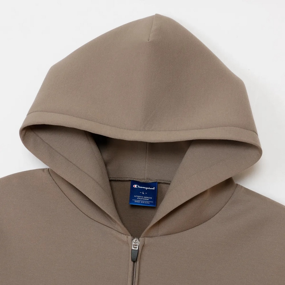 チャンピオン（CHAMPION）（メンズ）テックウィーブ 3LS ジップフーデッドスウェットシャツ C3-CS111 791